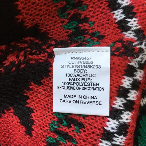 NWT EYESHADOW Christmas SCARY & BRIGHT Sequins Skull Pattern Knit Overalls - Picture 3 of 16